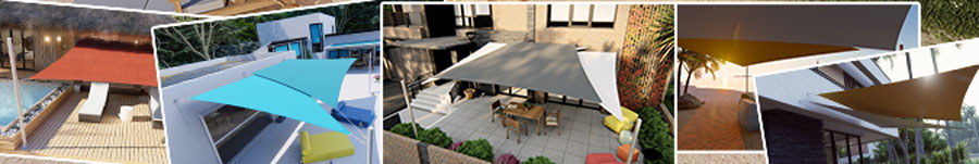 toile sur mesure pour terrasse